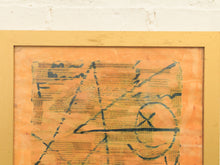 Load image into Gallery viewer, Orange Abstract Modern Art Design