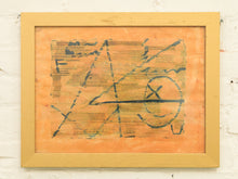 Load image into Gallery viewer, Orange Abstract Modern Art Design