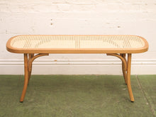Load image into Gallery viewer, Rattan Bench