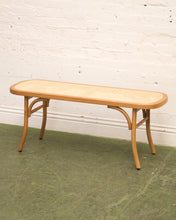 Load image into Gallery viewer, Rattan Bench
