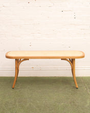 Load image into Gallery viewer, Rattan Bench