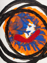 Load image into Gallery viewer, Black Orbit Painting by Julio De La Concha
