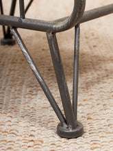 Load image into Gallery viewer, Industrial Metal Table with Hairpin Legs