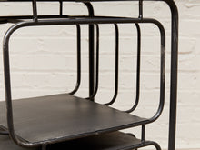 Load image into Gallery viewer, Industrial Metal Table with Hairpin Legs