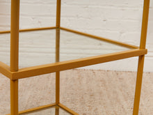 Load image into Gallery viewer, Gold Three Level Side Table