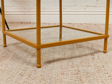 Load image into Gallery viewer, Gold Three Level Side Table