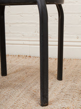 Load image into Gallery viewer, Black and Glass Side Table