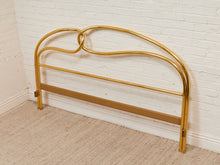 Load image into Gallery viewer, Brass Post Modern Bed Headboard
