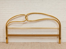 Load image into Gallery viewer, Brass Post Modern Bed Headboard