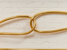 Load image into Gallery viewer, Brass Post Modern Bed Headboard