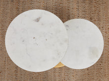 Load image into Gallery viewer, Double Marble Side Table