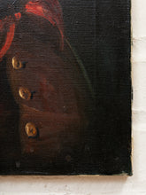 Load image into Gallery viewer, The Smoker Folk Portrait Painting of Bearded Man with Pipe