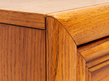 Load image into Gallery viewer, Boho Two Drawer Oak Nightstands