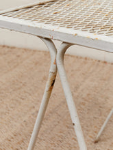 Load image into Gallery viewer, White Vintage Side Table