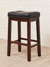Load image into Gallery viewer, Black Stools Pair