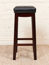 Load image into Gallery viewer, Black Stools Pair