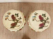 Load image into Gallery viewer, Hand Painted Hand Carved Chinoiserie Lacquered Side Table