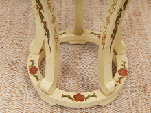 Load image into Gallery viewer, Hand Painted Hand Carved Chinoiserie Lacquered Side Table