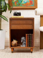 Load image into Gallery viewer, Rustic Vintage Nightstand