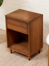 Load image into Gallery viewer, Rustic Vintage Nightstand