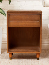 Load image into Gallery viewer, Rustic Vintage Nightstand