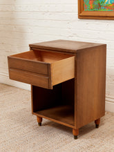 Load image into Gallery viewer, Rustic Vintage Nightstand