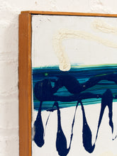 Load image into Gallery viewer, Crimson Current Abstract Expressionist Painting in Red Yellow Blue and White