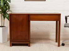 Load image into Gallery viewer, Vintage 4 Drawer Mid Century Desk