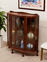 Load image into Gallery viewer, English Walnut Antique Curio