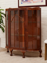 Load image into Gallery viewer, English Walnut Antique Curio