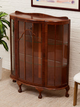 Load image into Gallery viewer, English Walnut Antique Curio