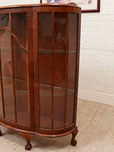 Load image into Gallery viewer, English Walnut Antique Curio