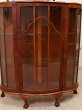 Load image into Gallery viewer, English Walnut Antique Curio