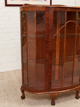Load image into Gallery viewer, English Walnut Antique Curio