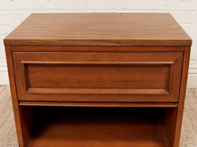 Load image into Gallery viewer, Walnut Formica Top Nightstand