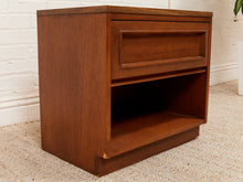 Load image into Gallery viewer, Walnut Formica Top Nightstand