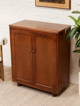 Load image into Gallery viewer, Walnut Mid Century Cabinet