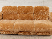 Load image into Gallery viewer, Vintage 70’s Italian Velvet Sofa