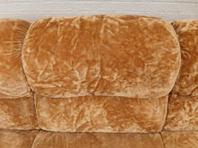 Load image into Gallery viewer, Vintage 70’s Italian Velvet Sofa