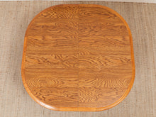 Load image into Gallery viewer, Oak Mid Century Oval Dining Table