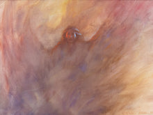 Load image into Gallery viewer, Inner Weather Atmospheric Abstract Painting in Blush Lavender and Cream