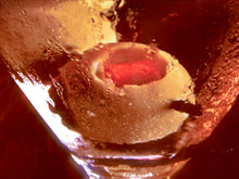Load image into Gallery viewer, Martini Cocktail Photograph with Olive on Acrylic