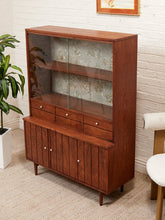 Load image into Gallery viewer, Mid Century Vintage Restored Hutch