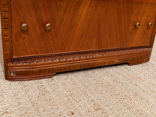Load image into Gallery viewer, Art Deco Waterfall Highboy Dresser
