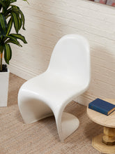 Load image into Gallery viewer, Vintage White Ghost Chair Repro