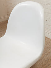 Load image into Gallery viewer, Vintage White Ghost Chair Repro