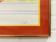 Load image into Gallery viewer, J Carter Tennis Screen Print 1977