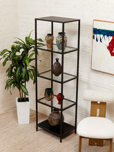 Load image into Gallery viewer, Black Industrial Shelf