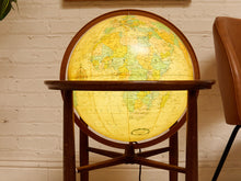 Load image into Gallery viewer, Vintage Illuminated Globe