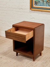 Load image into Gallery viewer, Louvered Drawer Nightstands